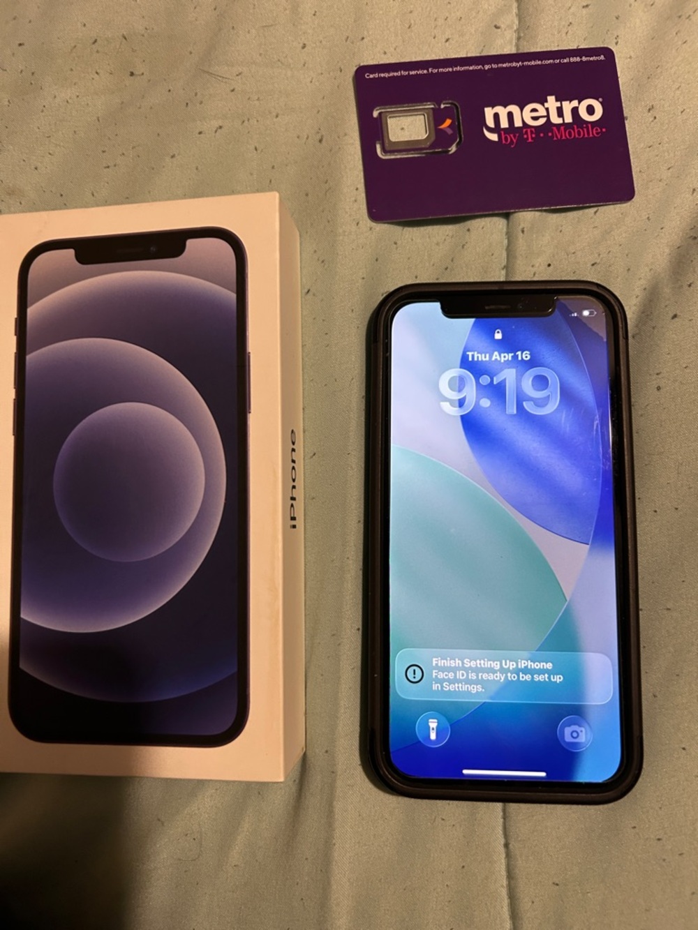 Apple iPhone 12 64gb storage, Metro by T-Mobile
